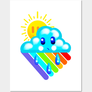 Out of rain…a rainbow Posters and Art